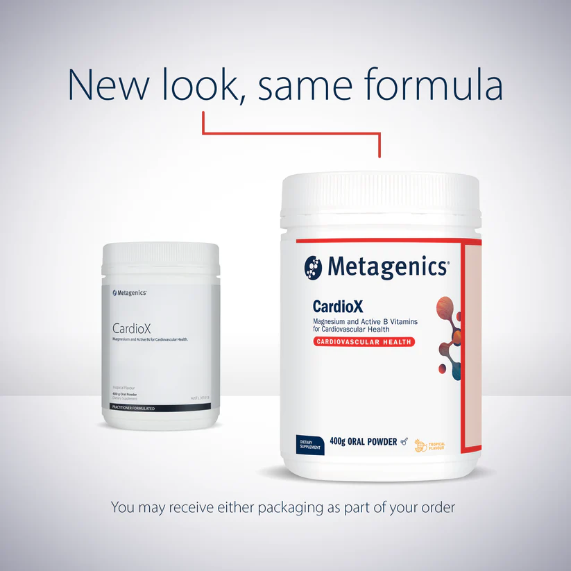 Metagenics CardioX tropical flavour 400g oral powder