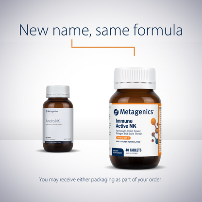 Metagenics Immune NK (formerly Andro NK) 40 tablets