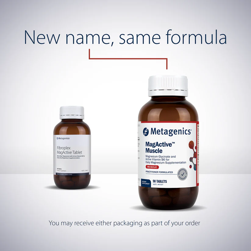 Metagenics Fibroplex MagActive (Metagenics MagActive Muscle) 90 Tablets