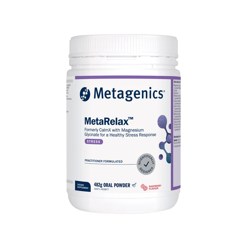Metagenics MetaRelax Rapsberry flavour 482g powder