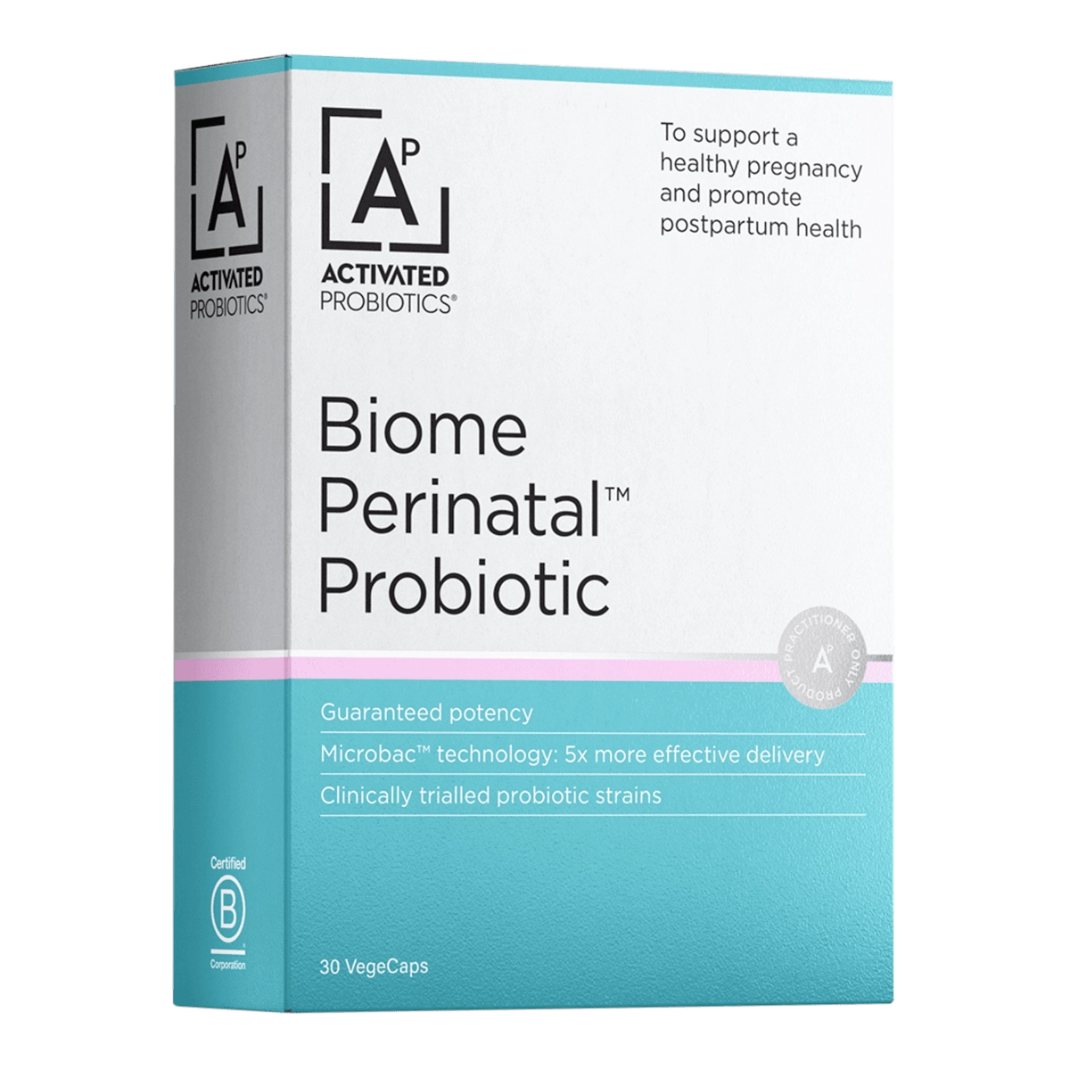 Activated Probiotics Biome Perinatal Probiotic 30 Capsules