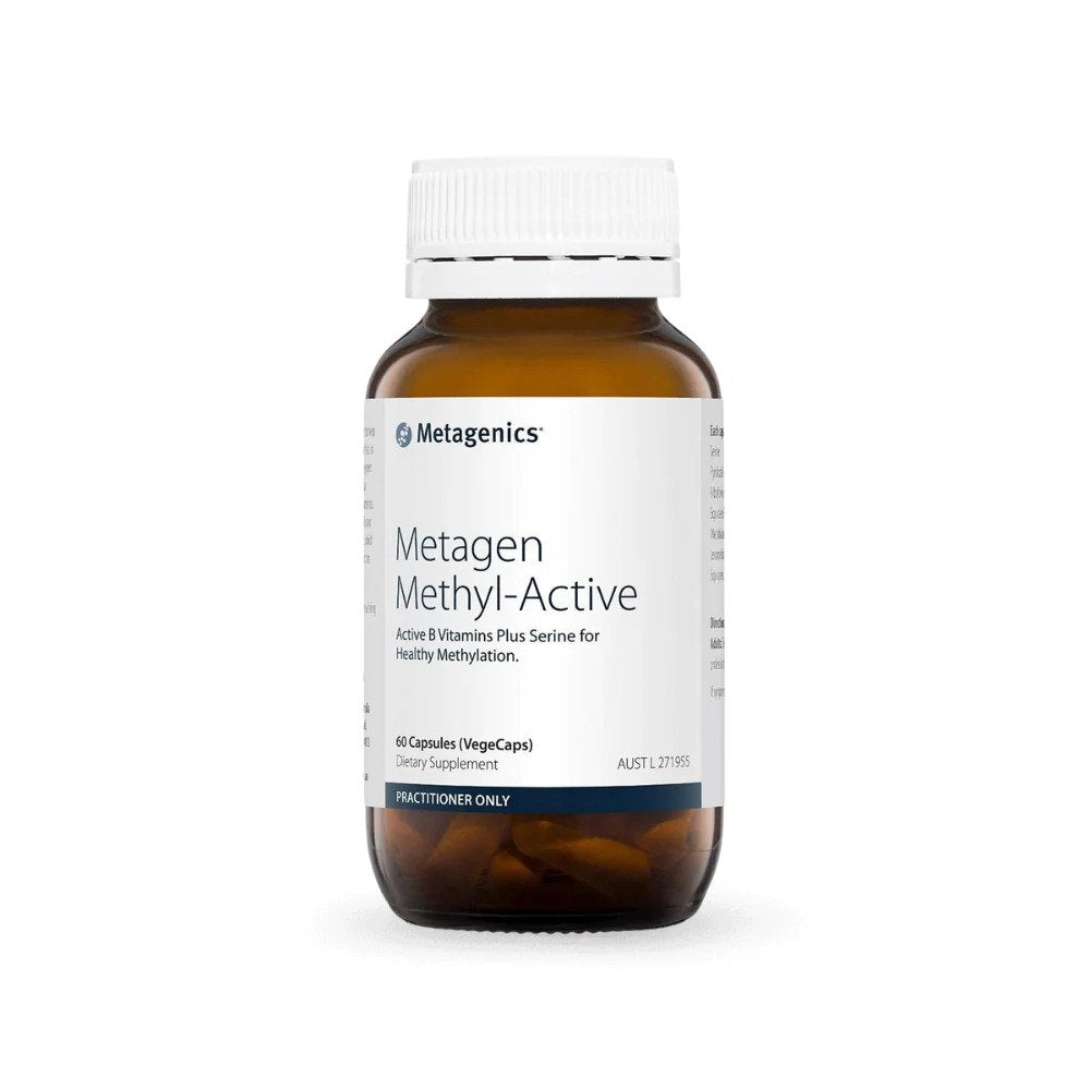 Metagenics Metagen Methyl-Active 60 Caps (Metagen Activated B's & Folate 60 Capsules)