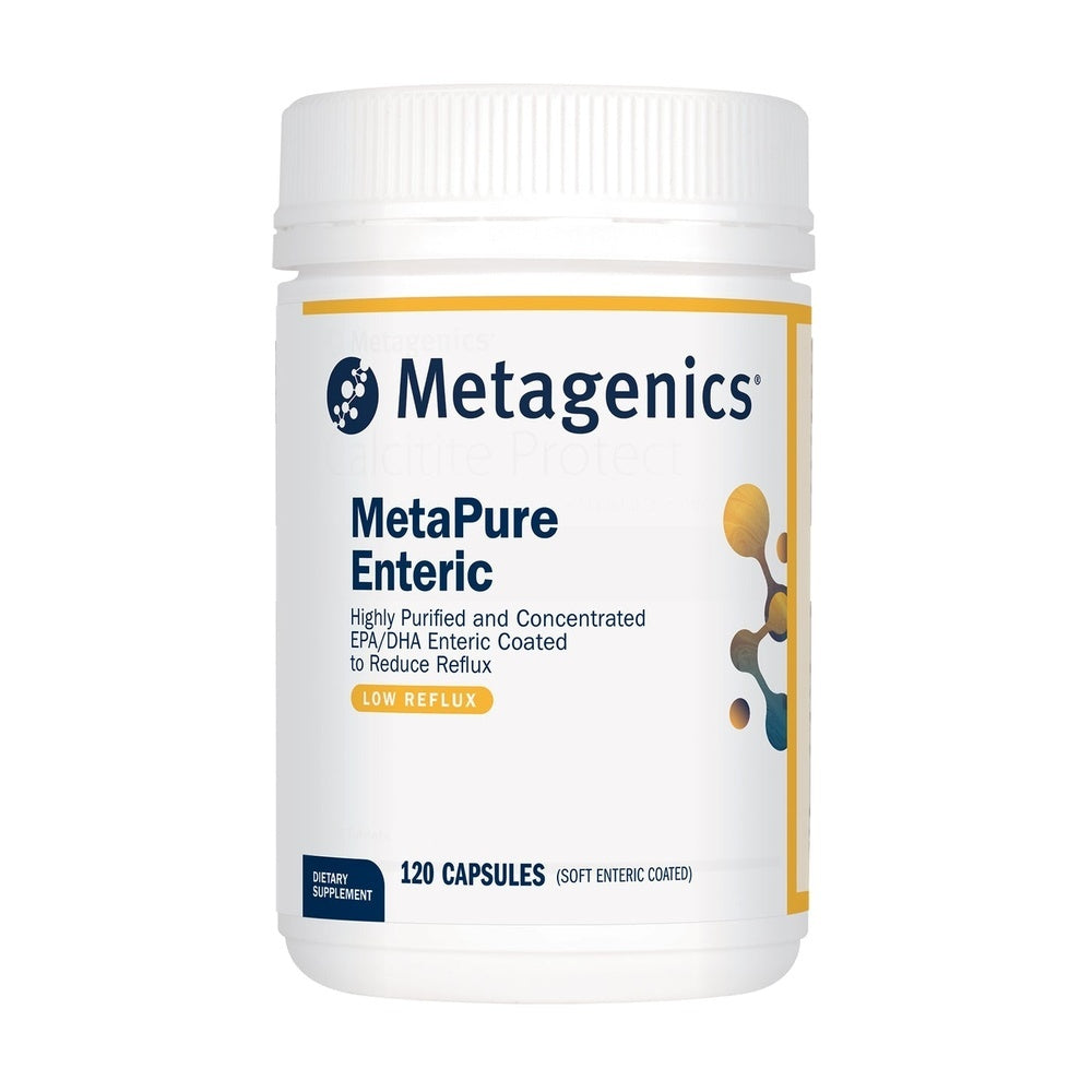 Metagenics MetaPure Enteric 120 enteric coated capsules