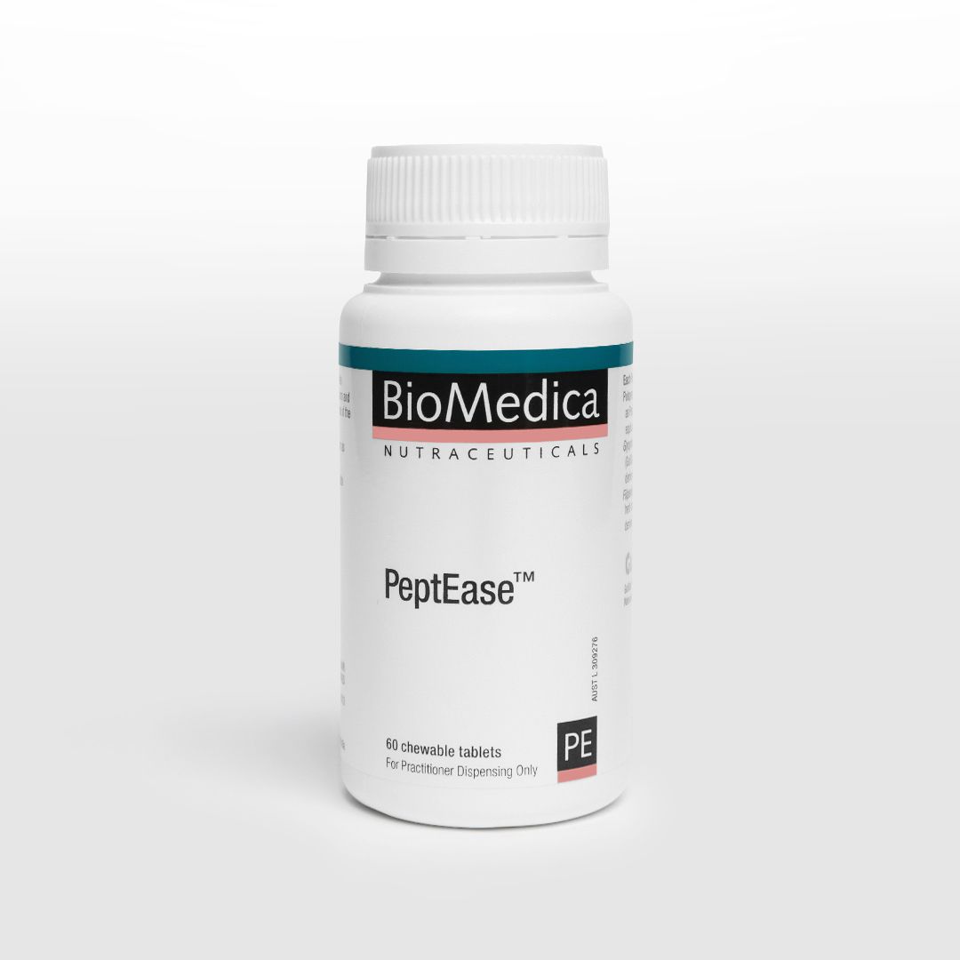 BioMedica PeptEase 60 Chewable Tablets