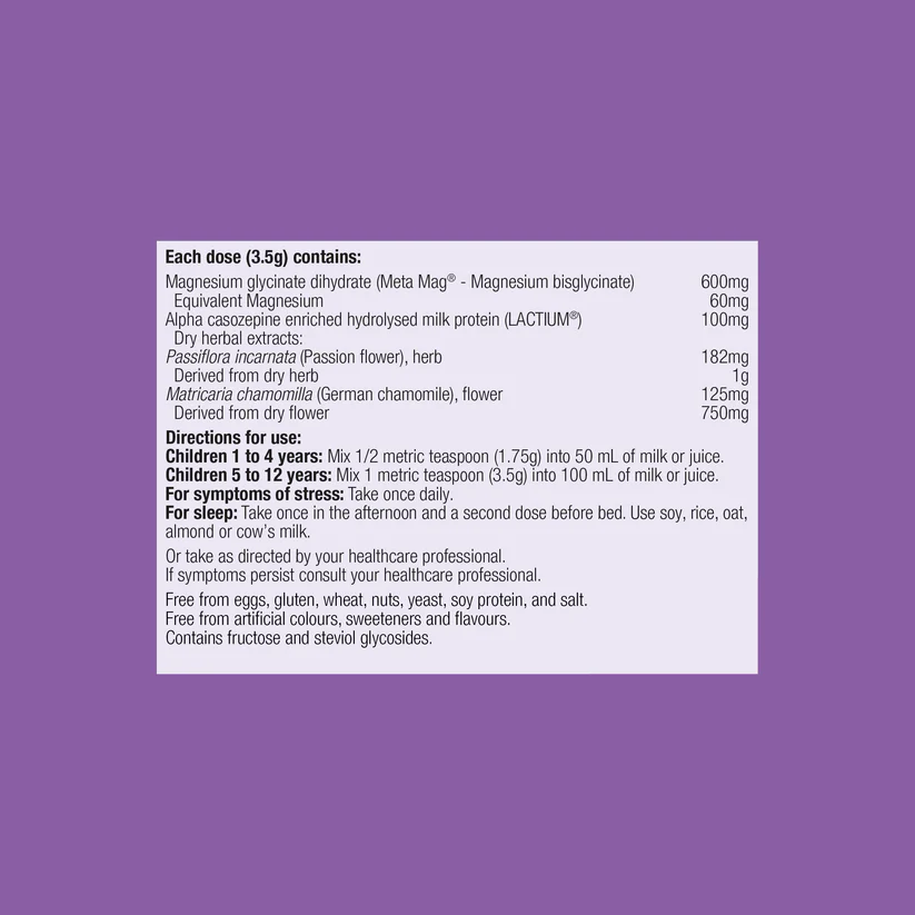 Metagenics Calm Care for Kids 120g oral powder