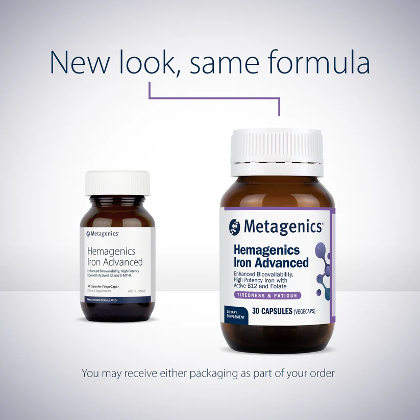 Metagenics Hemagenics Iron Advanced 30 Capules