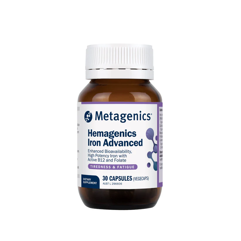 Metagenics Hemagenics Iron Advanced 30 Capules