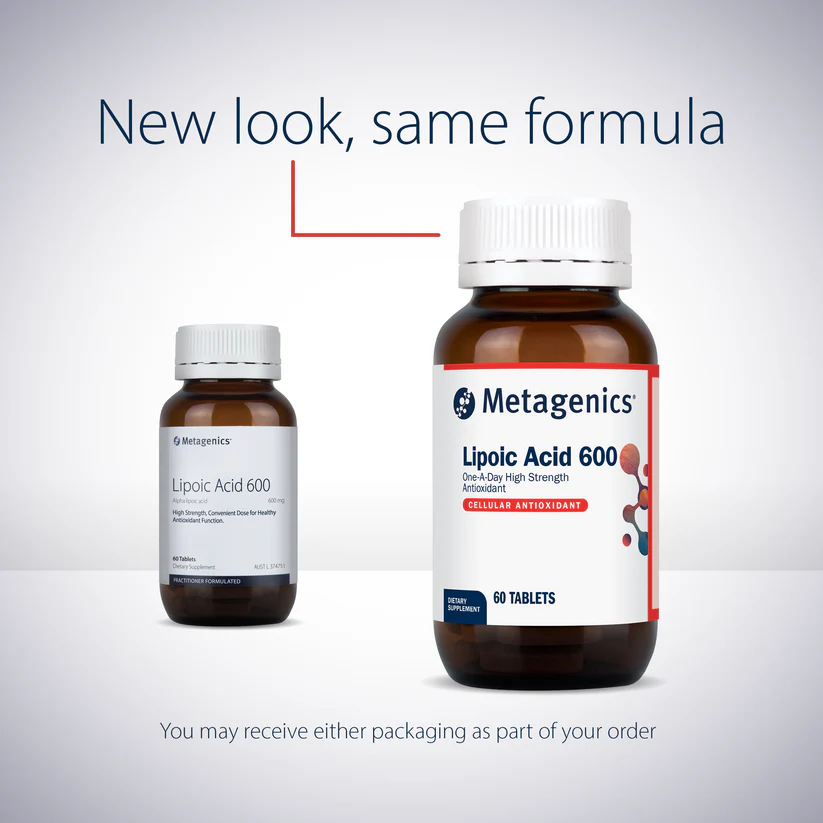 Metagenics Lipoic Acid 600 60 tablets