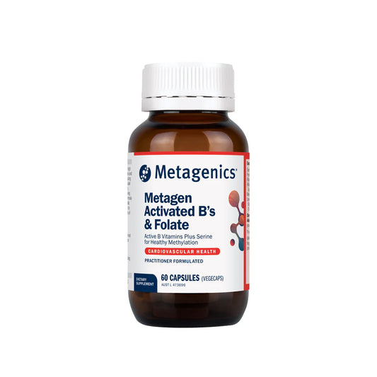 Metagenics Metagen Methyl-Active 60 Caps (Metagen Activated B's & Folate 60 Capsules)