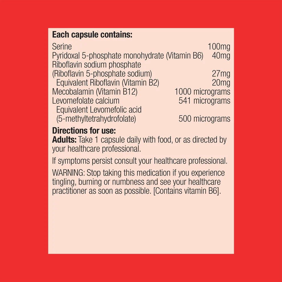 Metagenics Metagen Methyl-Active 60 Caps (Metagen Activated B's & Folate 60 Capsules)