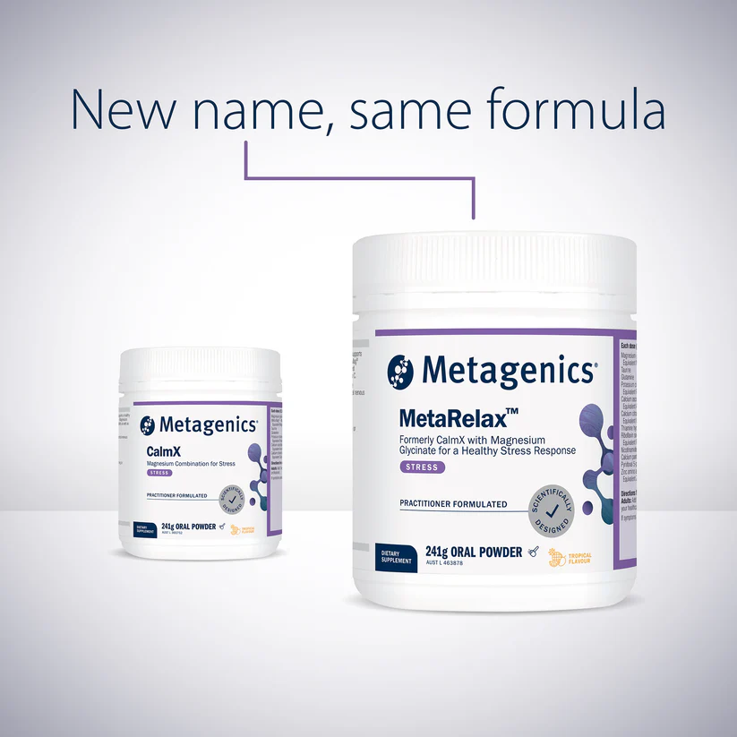 Metagenics MetaRelax Tropical Flavour 241g powder