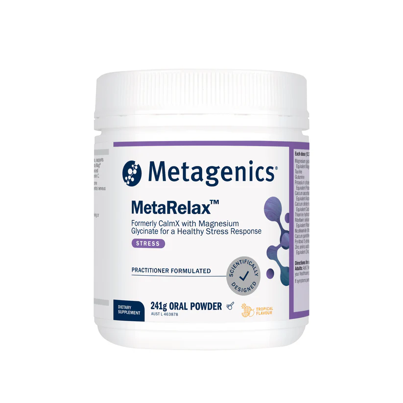 Metagenics MetaRelax Tropical Flavour 241g powder