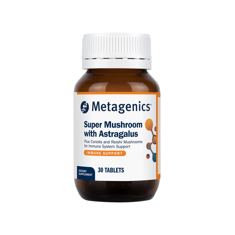 Metagenics Super Mushroom with Astragalus 30 tablets