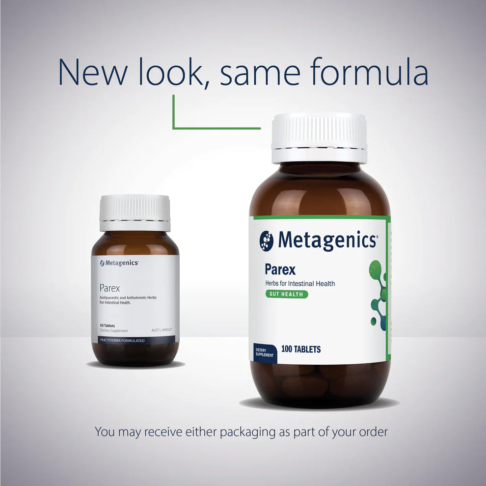Metagenics Parex 100 tablets