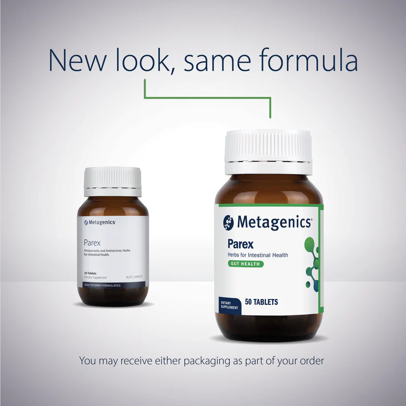 Metagenics Parex 50 tablets