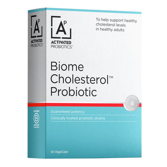 Activated Probiotics Biome Cholesterol Probiotics 30 Capsules