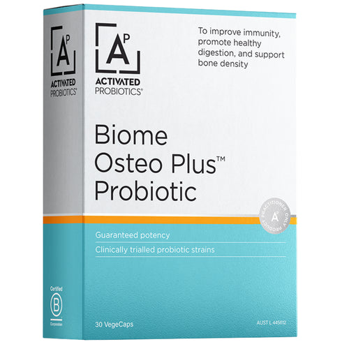 Activated Probiotics Biome Osteo Plus 30 Capsules