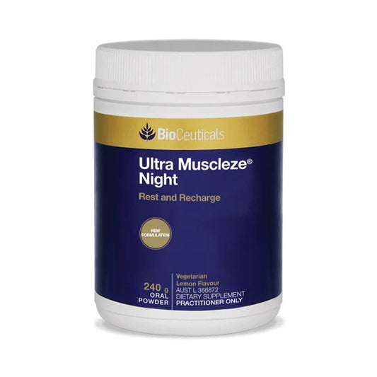 BioCeuticals Ultra Muscleze Night Oral Powder 240g