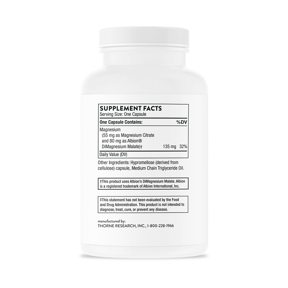 Thorne Magnesium CitraMate 90 Capsules