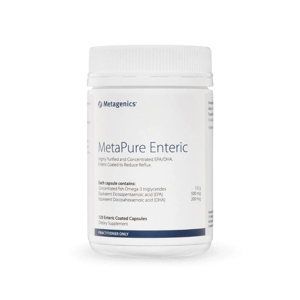 Metagenics MetaPure Enteric 120 enteric coated capsules