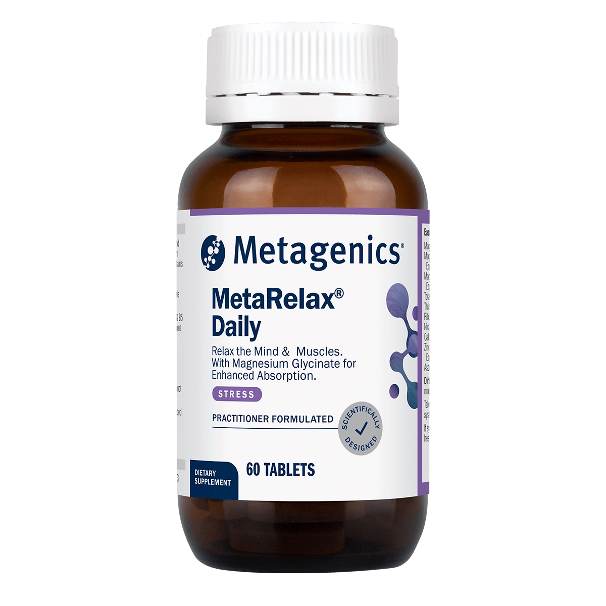 Metagenics MetaRelax Daily 60 Tablets