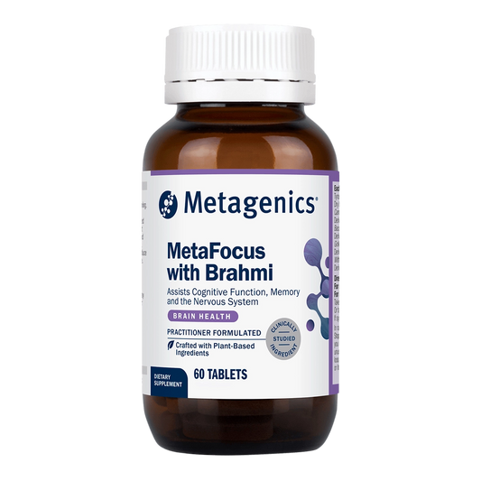 Metagenics MetaFocus with Brahmi (Formerly Brahmi Tone) 60 tablets