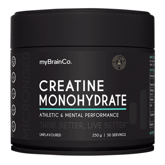 myBrainCo Creatine Monohydrate 250g Powder