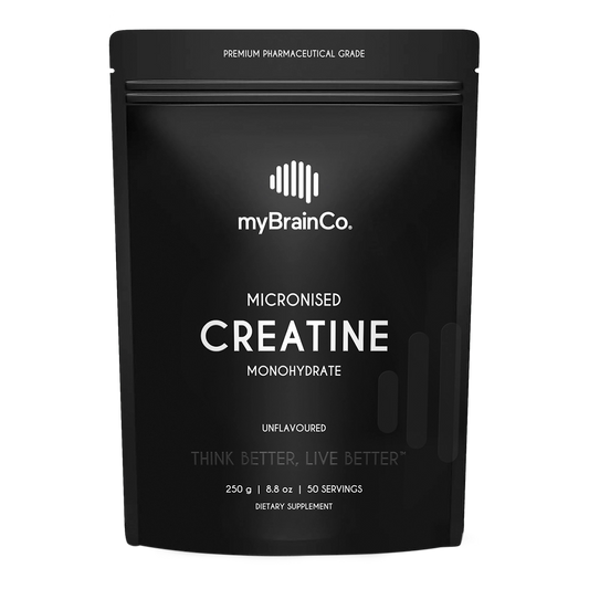 myBrainCo Creatine Monohydrate 250g Powder
