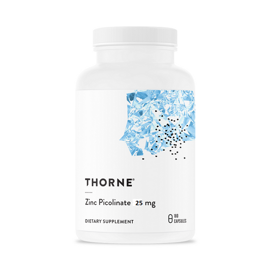 Thorne Zinc Picolinate 25mg 180 Capsules