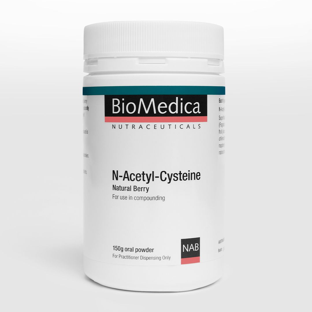 Biomedica N-Acetyl-Cysteine Natural Berry Flavour 150g Powder